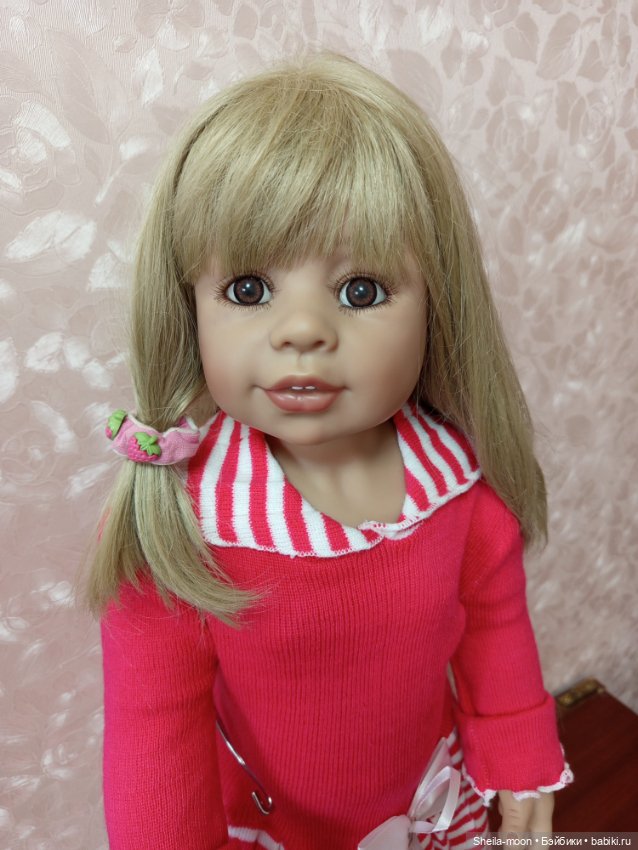 Коллекционная кукла от Моники Левениг с мой доставкой по России (фото 7)