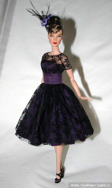 Выкройки PDF в натуральную величину / одежда для кукол Интегрити Fashion Royalty FR East59 рост 30см