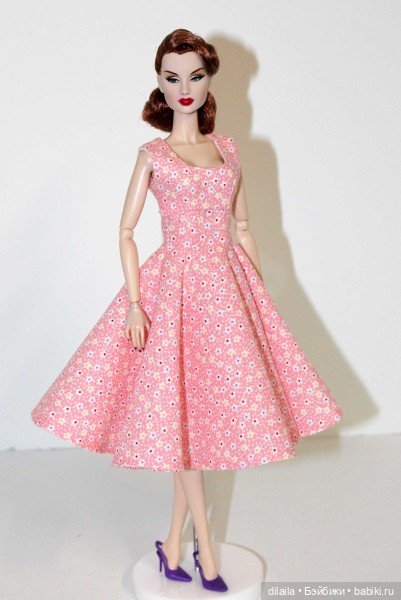 Выкройки PDF в натуральную величину / одежда для кукол Интегрити Fashion Royalty FR East59 рост 30см