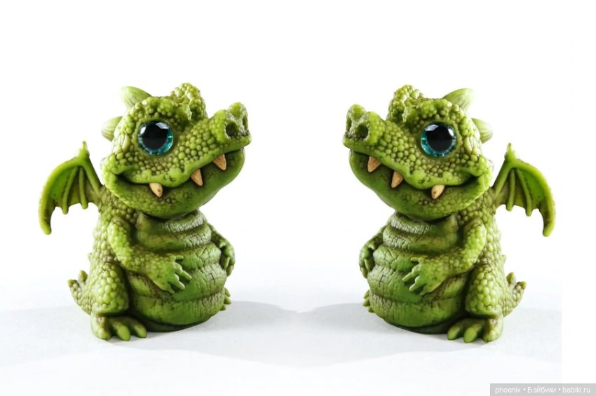 2 крокодильчика (дракончика) + бонус. Цена за весь лот (фото 4)