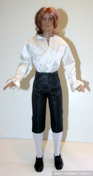 Выкройка PDF в натуральную величину / исторический мужской костюм для куклы Matt Мэтт Тоннер 43 см (фото 6)