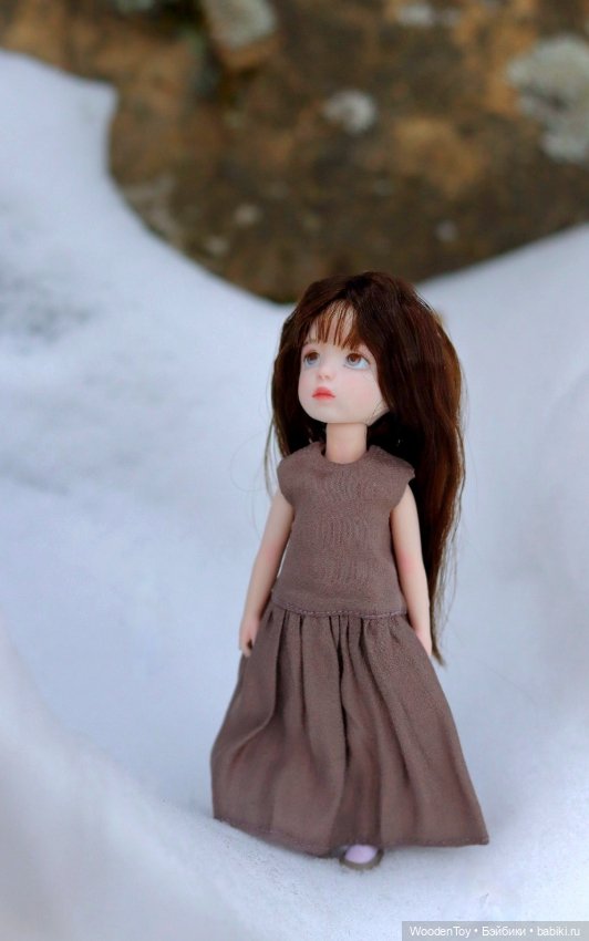 Мини кукла из полиуретана 13 см (фото 2)