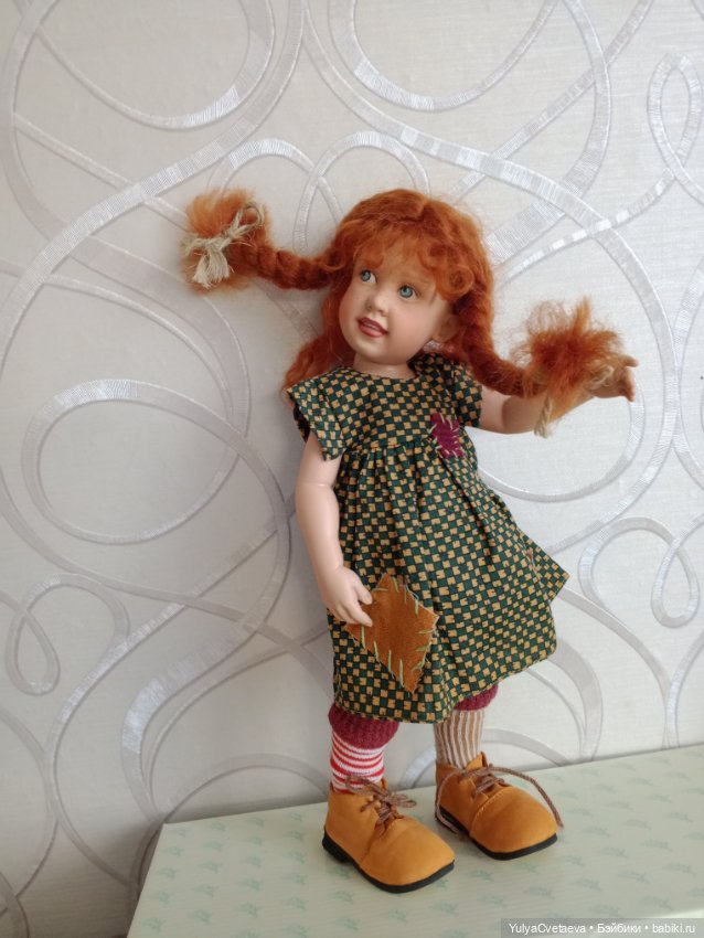 Пеппи длинный чулок) — Коллекционные куклы (фото 4)