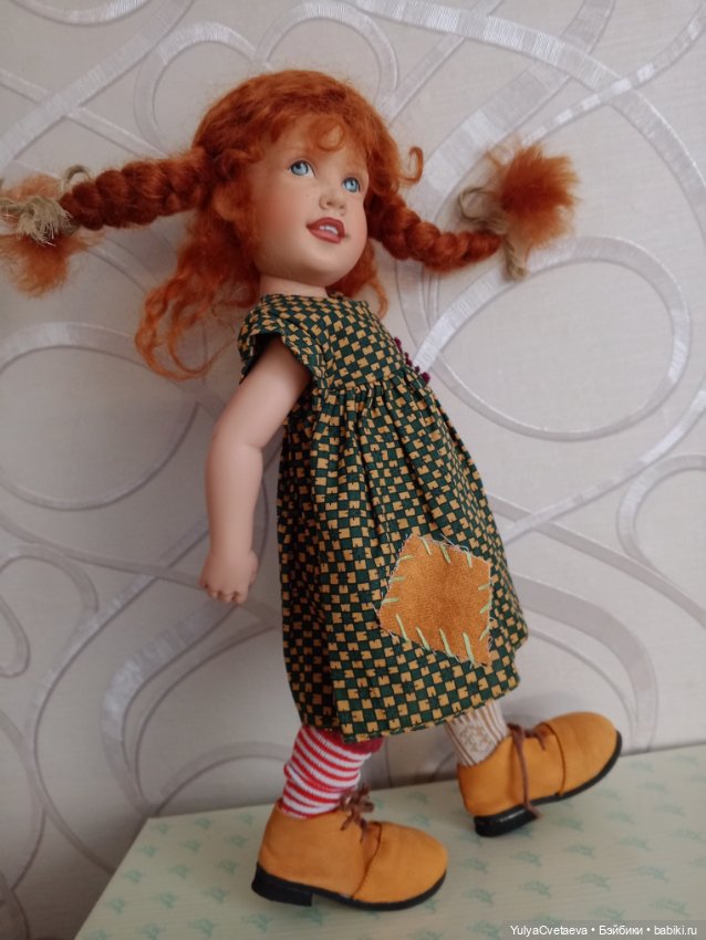 Пеппи длинный чулок) — Коллекционные куклы (фото 5)
