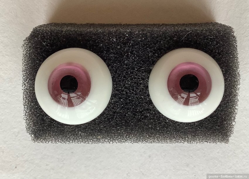 Глаза стекло 16мм — Глаза для BJD (фото 2)