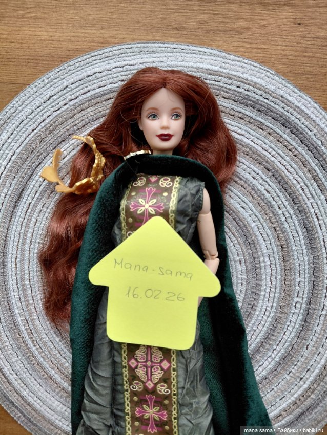 Принцесса Ирландии Барби — Шарнирные куклы (не BJD) (фото 8)