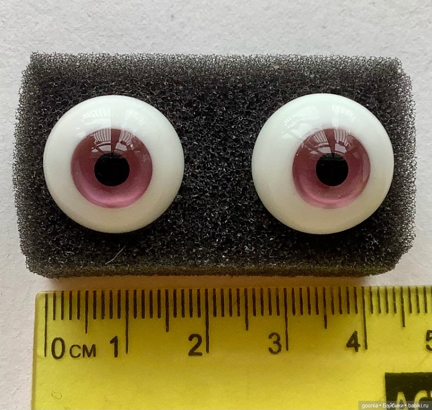 Глаза стекло 16мм — Глаза для BJD (фото 3)