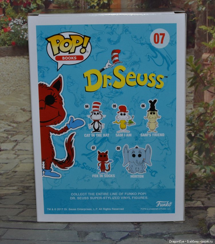 POP! -Books Series Dr. Seuss Fox in Socks (фото 8)