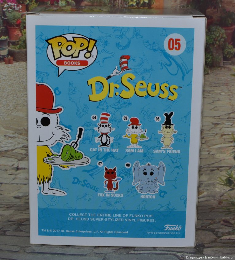 POP! -Books Series Dr. Seuss Sam I Am