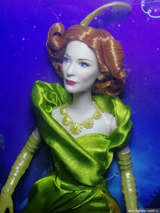 Barbie барби Мачеха портретная Кейт Бланшетт из фильма Золушка 2015 (фото 3)