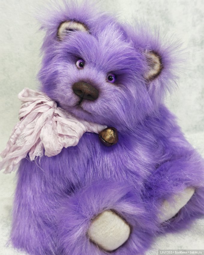 Мишка Гоша 💜 — Авторские игрушки (фото 7)