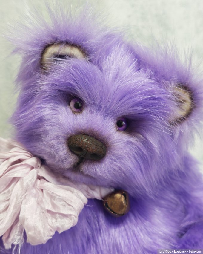 Мишка Гоша 💜 — Авторские игрушки (фото 6)