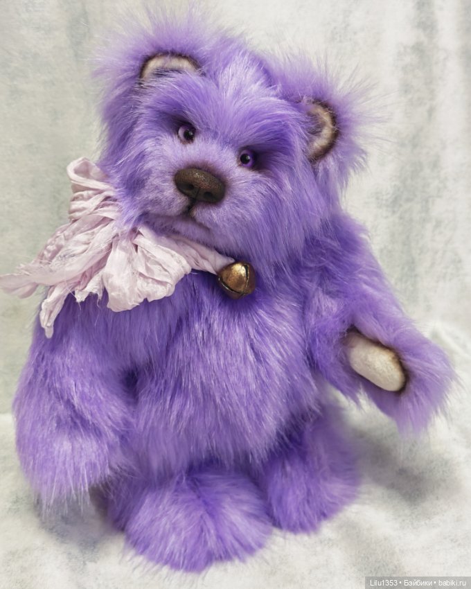 Мишка Гоша 💜 — Авторские игрушки (фото 3)