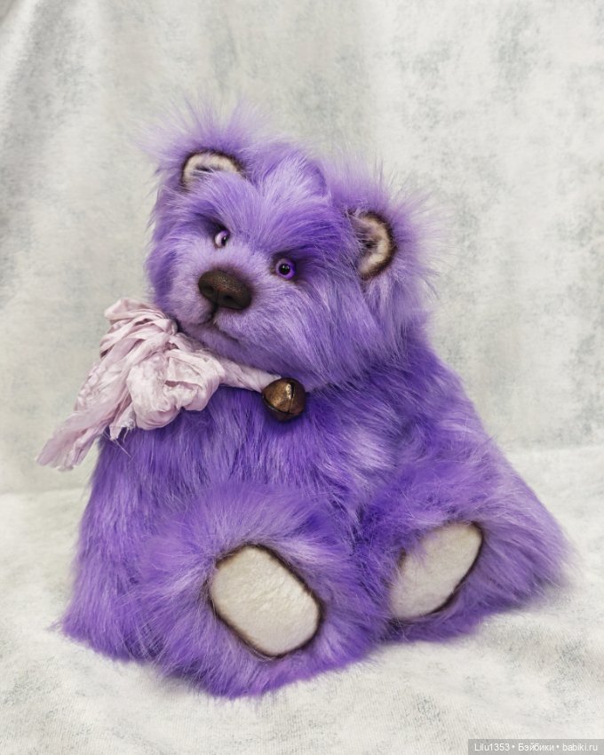 Мишка Гоша 💜 — Авторские игрушки (фото 8)