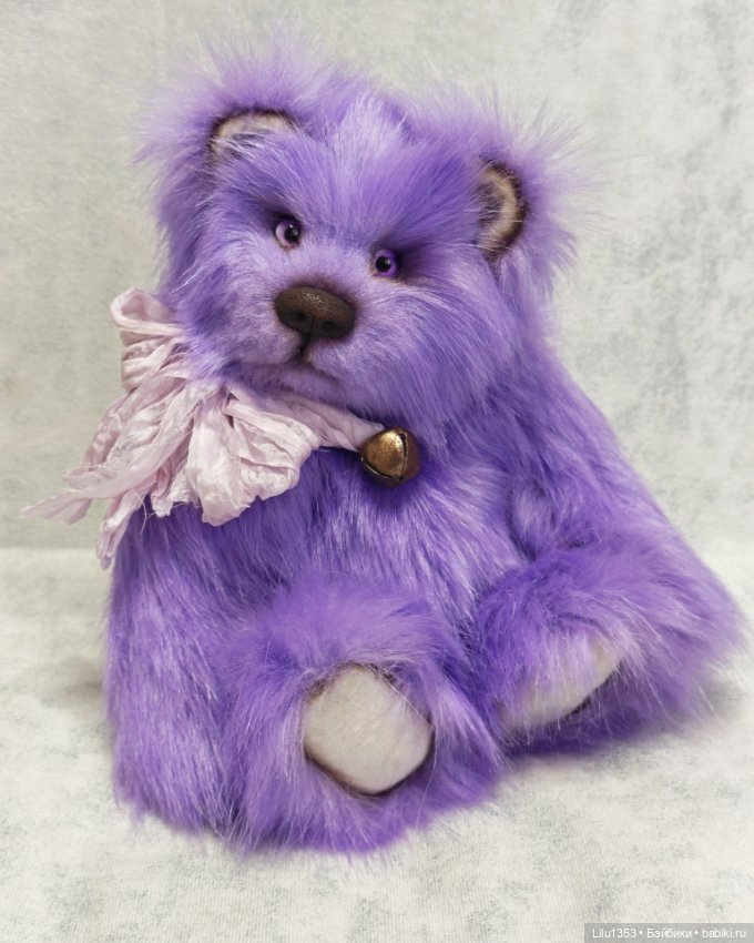 Мишка Гоша 💜 — Авторские игрушки