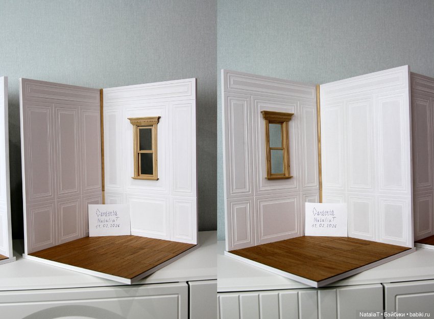 Большой румбокс для кукол 1/6 (до 30 см)