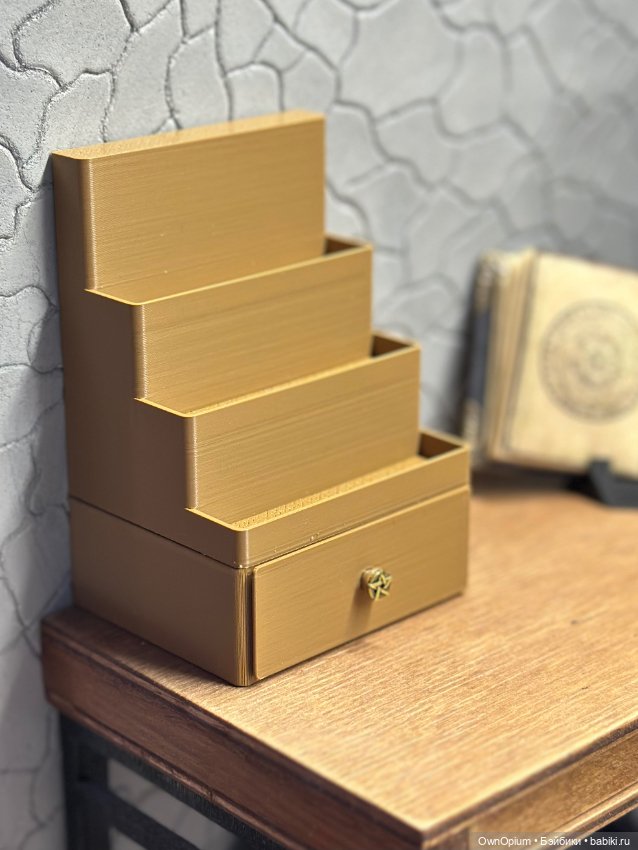 Настольный стеллаж для бутылочек 1:6 (фото 2)