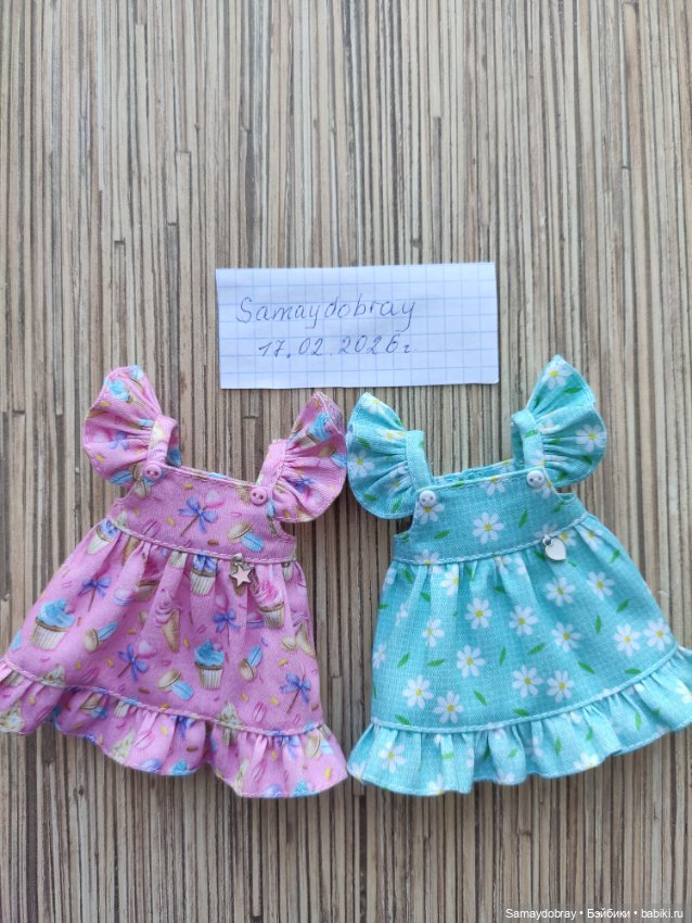 Сарафанчики для мини Паолы (фото 5)