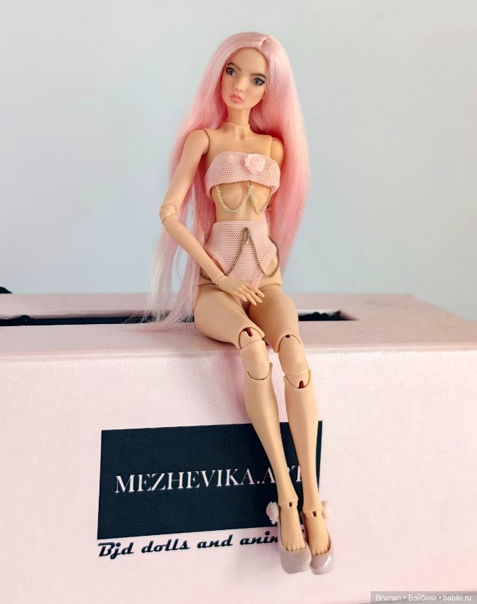 Клэр 19см Mezhevika — Авторские куклы BJD (фото 5)