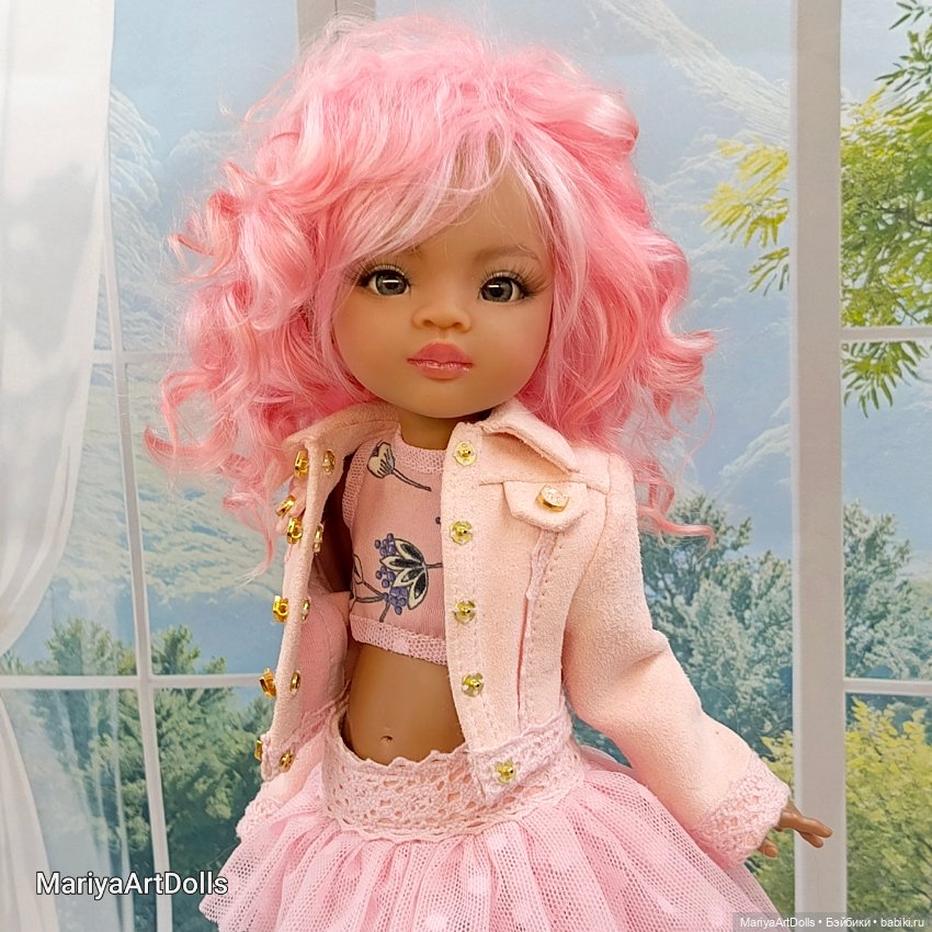 ООАК Паола Рейна кукла мулаточка Алсу (фото 5)