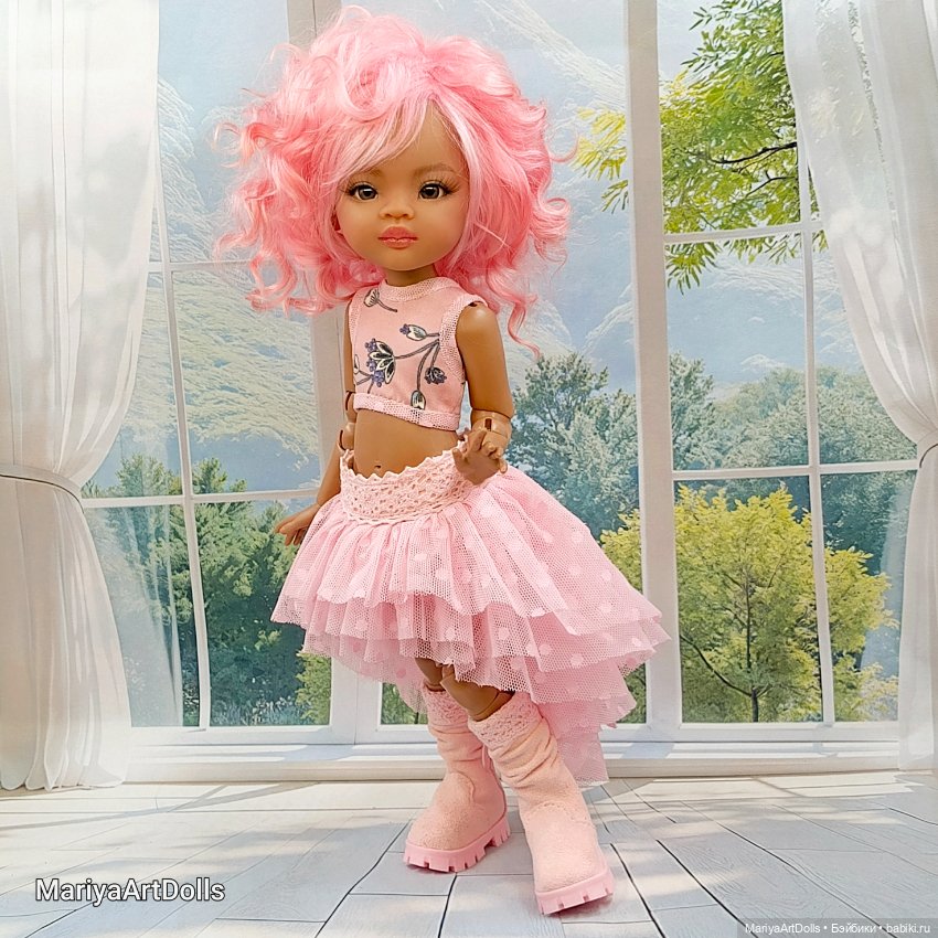 ООАК Паола Рейна кукла мулаточка Алсу (фото 10)