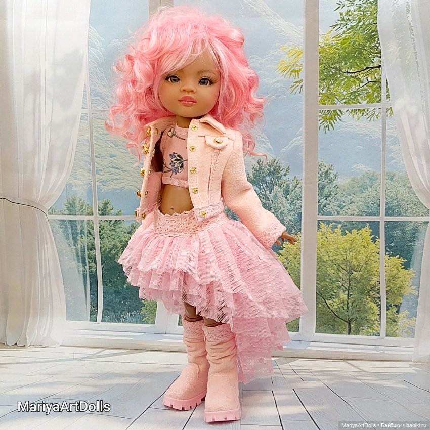 ООАК Паола Рейна кукла мулаточка Алсу (фото 4)