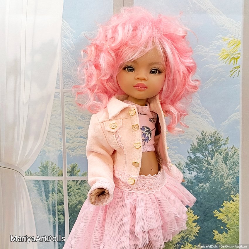 ООАК Паола Рейна кукла мулаточка Алсу (фото 3)