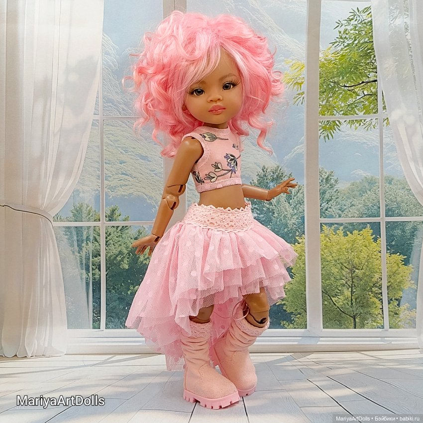 ООАК Паола Рейна кукла мулаточка Алсу (фото 8)