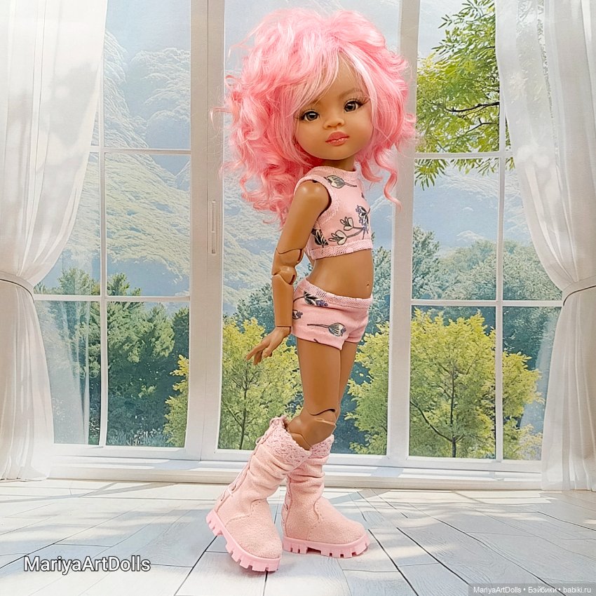 ООАК Паола Рейна кукла мулаточка Алсу