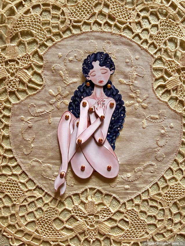 Авторская бумажная кукла «Джульетта 2026» (фото 2)