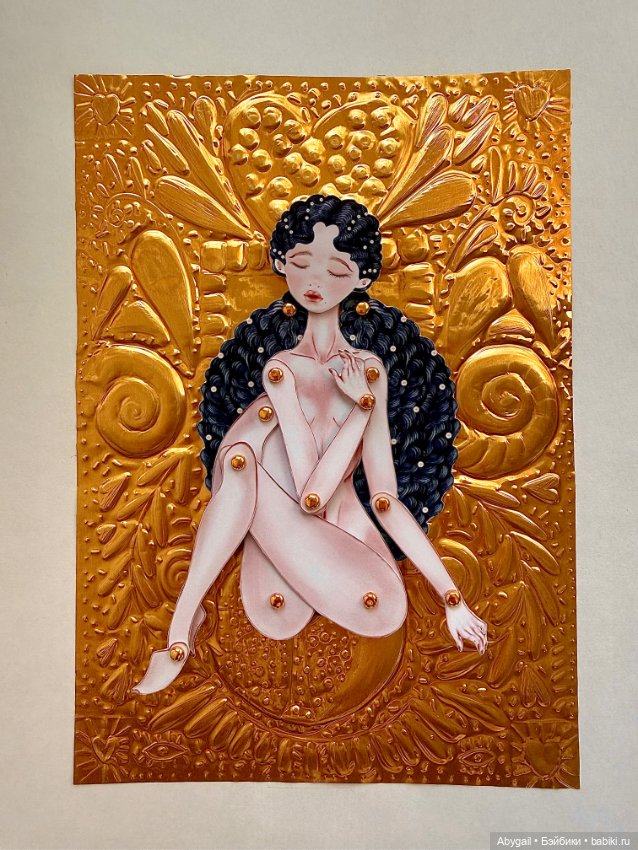 Авторская бумажная кукла «Джульетта 2026» (фото 3)