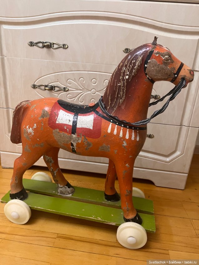 Антикварная лошадка прессопилки 1950 Х годов (фото 6)