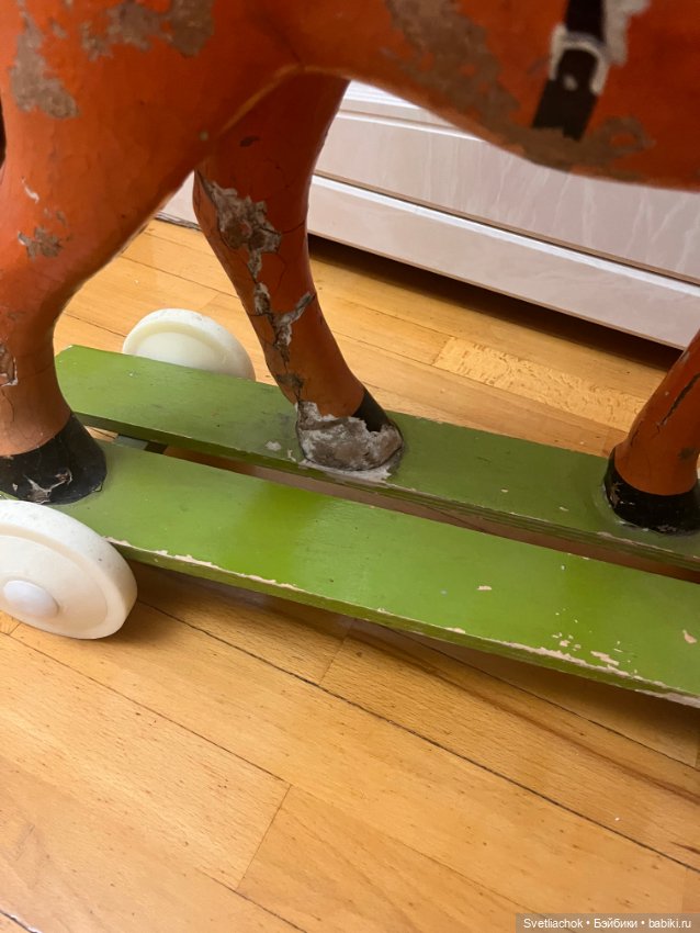 Антикварная лошадка прессопилки 1950 Х годов (фото 5)