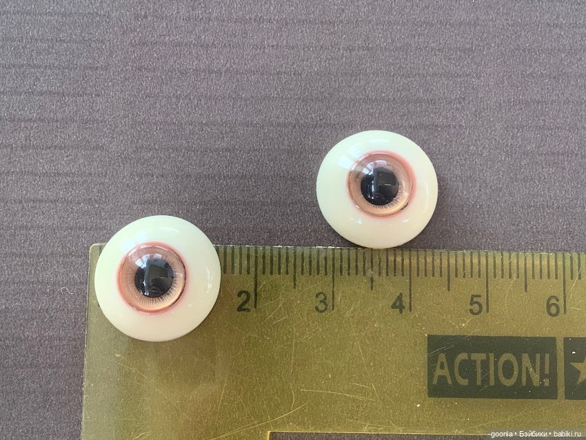 Глаза уретан 15мм — Глаза для BJD (фото 2)