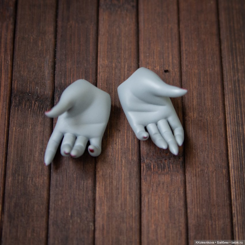 Руки для Minifee, скинтон Elf Grey №6 и 9 (фото 4)