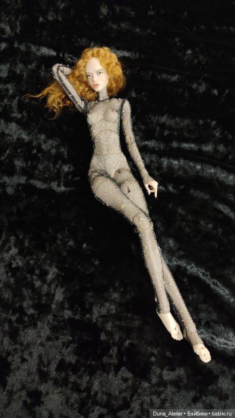 Прозрачный комбинезон, платье (фото 3)