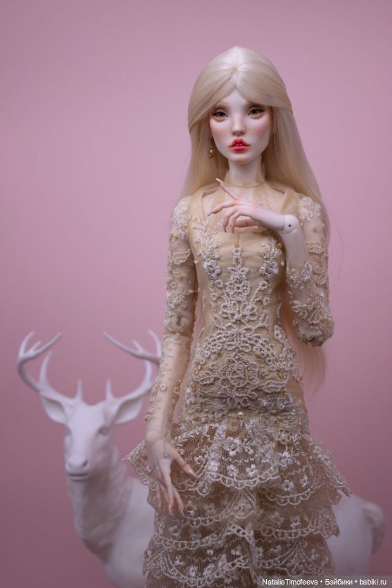 Авторская Шарнирная кукла Бэмби (фото 2)