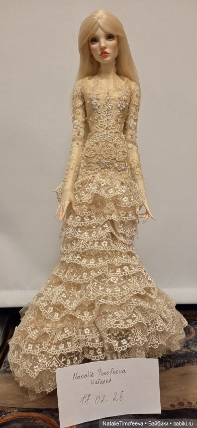 Авторская Шарнирная кукла Бэмби (фото 7)