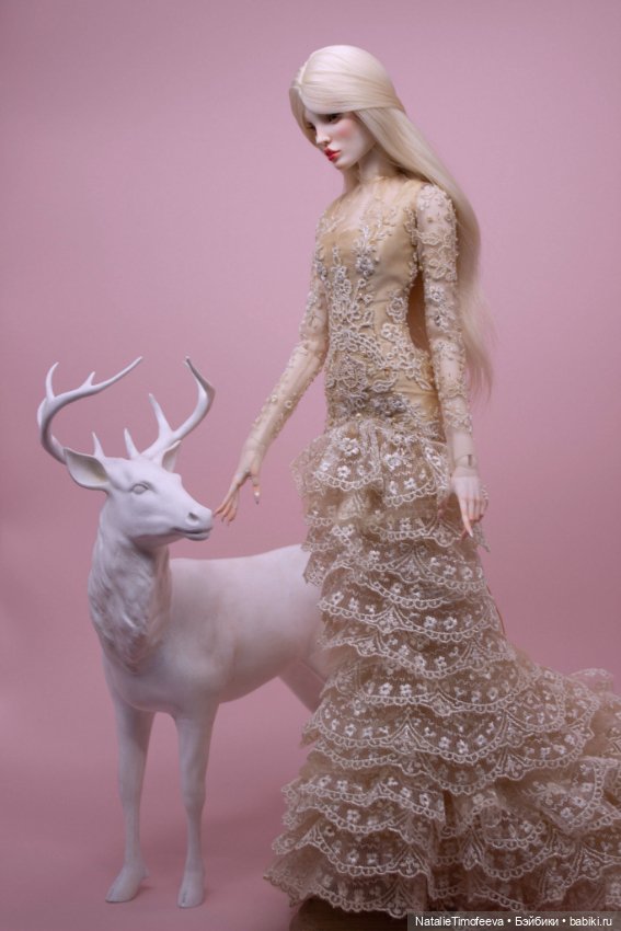 Авторская Шарнирная кукла Бэмби (фото 3)