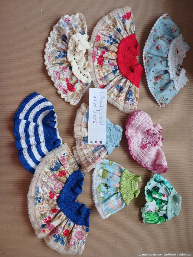 Платья для Xiaomi monst doll и им подобным (фото 7)