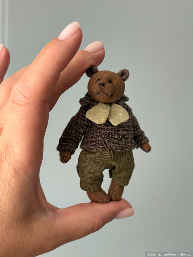 Маленький мишка тедди — Авторские игрушки
