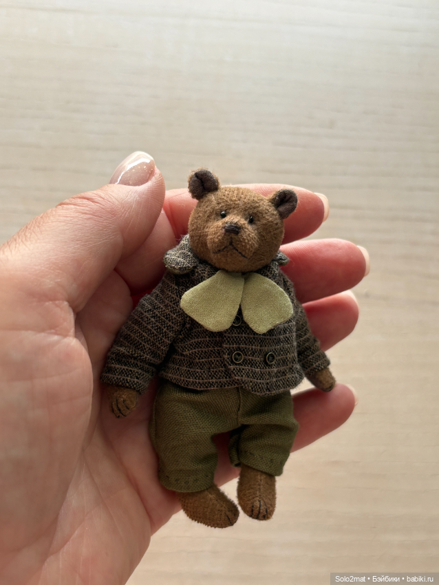 Маленький мишка тедди — Авторские игрушки (фото 2)