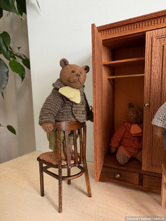 Маленький мишка тедди — Авторские игрушки (фото 3)