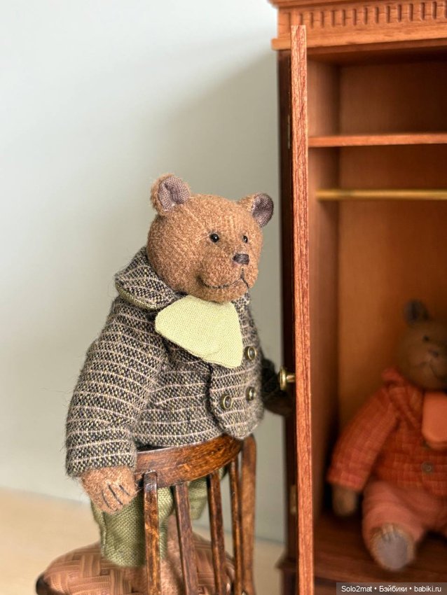 Маленький мишка тедди — Авторские игрушки (фото 4)