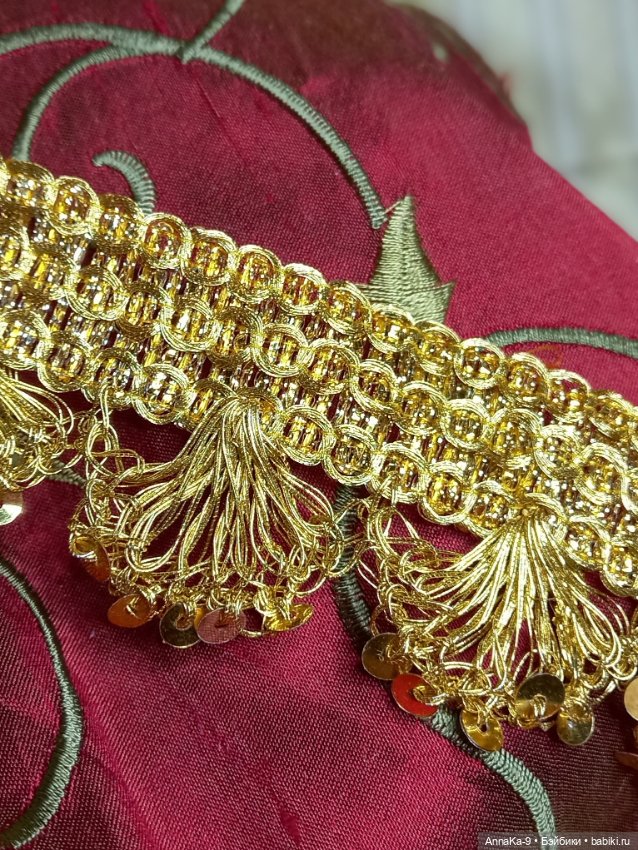 Металлизированная тесьма — Другое для антикварных кукол (фото 5)