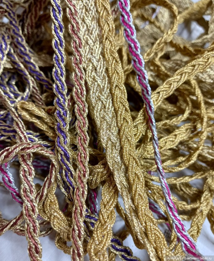 Металлизированная тесьма — Другое для антикварных кукол (фото 2)