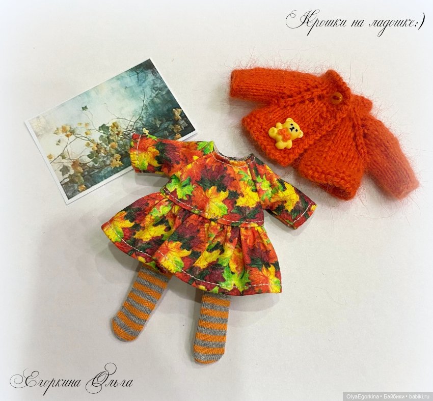 Комплект "Осень" на Обитсу11 на пухлое тело (фото 4)