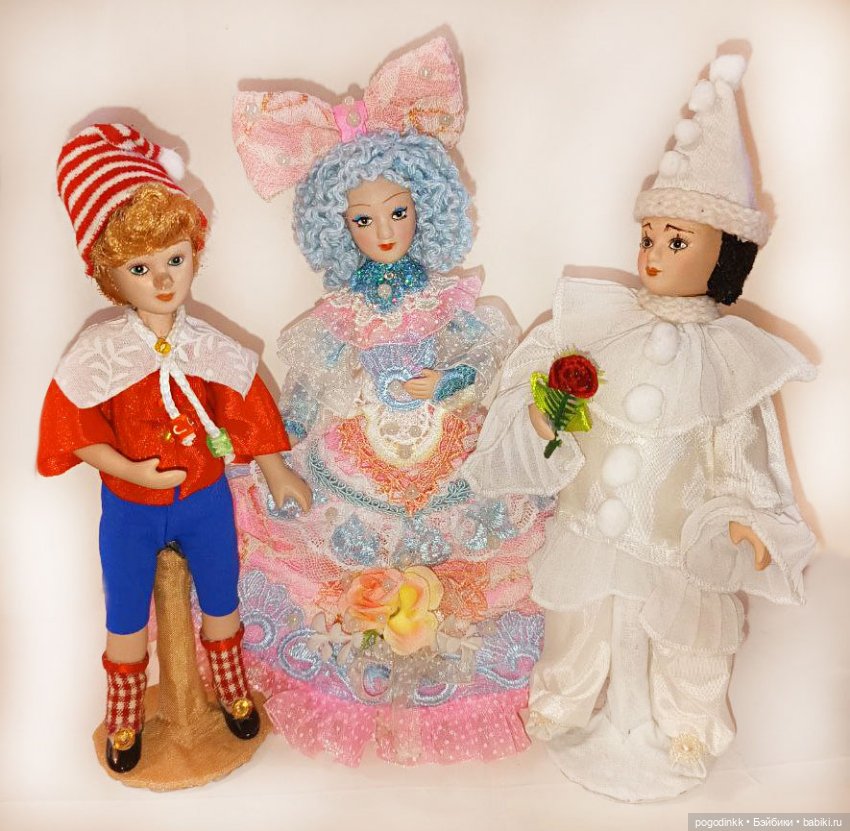 14 кукол в сказочных костюмах (ООАК) - коллекция 1 (фото 7)