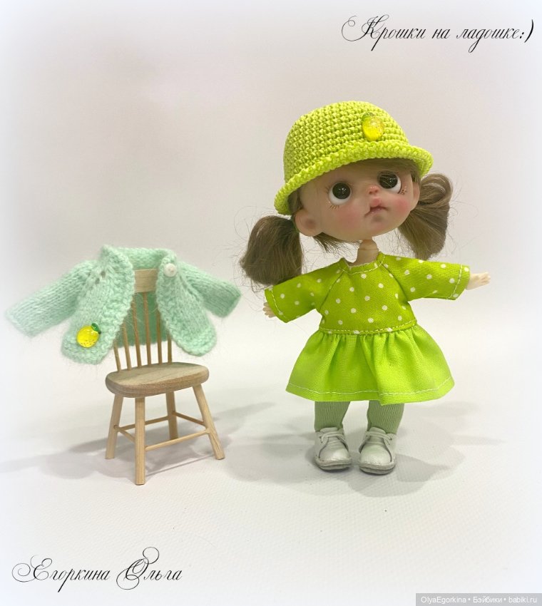 Комплект "Горошки" на Обитсу11 на пухлое тело (фото 2)