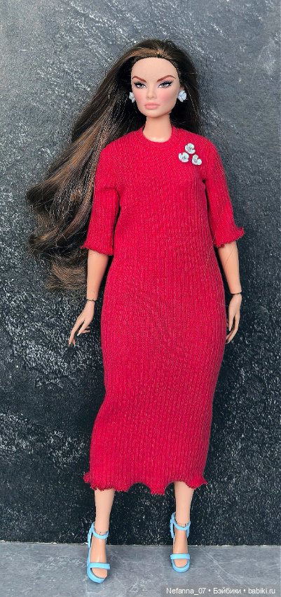 Платье для пышки Барби — Одежда для кукол (фото 3)